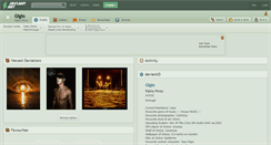 Desktop Screenshot of gigio.deviantart.com