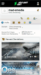Mobile Screenshot of mad-emedia.deviantart.com