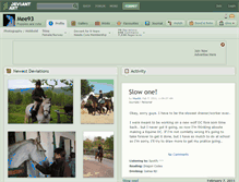 Tablet Screenshot of mee93.deviantart.com