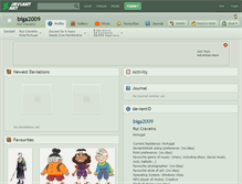 Tablet Screenshot of biga2009.deviantart.com