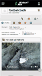 Mobile Screenshot of footballcoach.deviantart.com