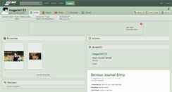 Desktop Screenshot of megaciel123.deviantart.com