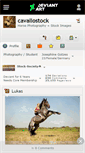 Mobile Screenshot of cavallostock.deviantart.com