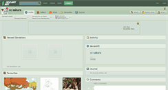 Desktop Screenshot of cc-sakura.deviantart.com