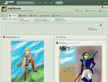 Tablet Screenshot of indyhimura.deviantart.com