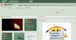 Desktop Screenshot of princessyuki1.deviantart.com
