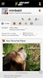 Mobile Screenshot of mimibabii.deviantart.com