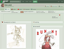 Tablet Screenshot of kink-link5.deviantart.com
