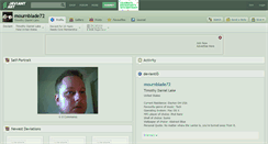 Desktop Screenshot of mournblade72.deviantart.com
