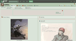 Desktop Screenshot of meatboy.deviantart.com