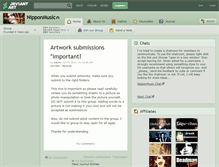Tablet Screenshot of nipponmusic.deviantart.com