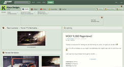 Desktop Screenshot of klaus-designs.deviantart.com
