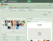 Tablet Screenshot of jdog84.deviantart.com