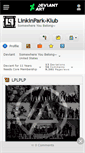 Mobile Screenshot of linkinpark-klub.deviantart.com