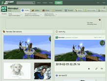 Tablet Screenshot of nimvoker.deviantart.com