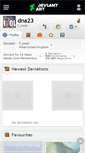 Mobile Screenshot of dna23.deviantart.com