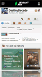Mobile Screenshot of destinydecade.deviantart.com