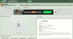 Desktop Screenshot of cid500.deviantart.com