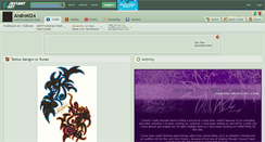 Desktop Screenshot of android24.deviantart.com