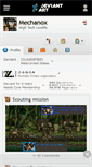 Mobile Screenshot of mechanox.deviantart.com