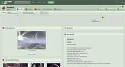 Desktop Screenshot of modent.deviantart.com