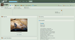 Desktop Screenshot of emiglio.deviantart.com