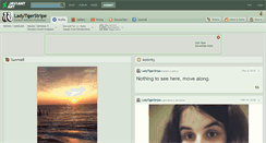 Desktop Screenshot of ladytigerstripe.deviantart.com