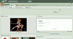 Desktop Screenshot of nekonoko.deviantart.com