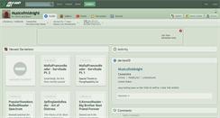 Desktop Screenshot of musicofmidnight.deviantart.com