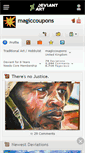 Mobile Screenshot of magiccoupons.deviantart.com