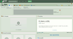 Desktop Screenshot of jnqau.deviantart.com