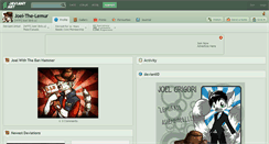Desktop Screenshot of joel-the-lemur.deviantart.com