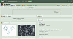 Desktop Screenshot of furryspork.deviantart.com