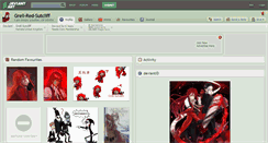 Desktop Screenshot of grell-red-sutcliff.deviantart.com