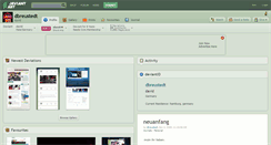 Desktop Screenshot of dbreustedt.deviantart.com