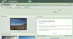 Desktop Screenshot of fathomous.deviantart.com