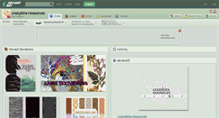 Desktop Screenshot of crazykira-resources.deviantart.com