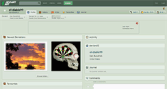 Desktop Screenshot of el-diablo99.deviantart.com