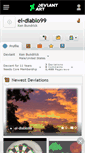Mobile Screenshot of el-diablo99.deviantart.com