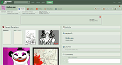 Desktop Screenshot of keiko-san.deviantart.com