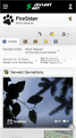 Mobile Screenshot of firesister.deviantart.com