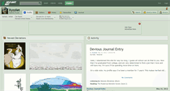 Desktop Screenshot of dyzzilet.deviantart.com