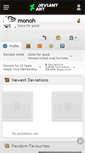 Mobile Screenshot of monoh.deviantart.com
