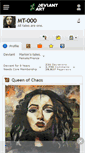 Mobile Screenshot of mt-000.deviantart.com