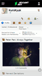 Mobile Screenshot of kurokyuk.deviantart.com