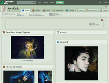 Tablet Screenshot of kurokyuk.deviantart.com