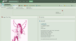 Desktop Screenshot of ladyraella.deviantart.com