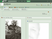 Tablet Screenshot of davidmcoyle.deviantart.com