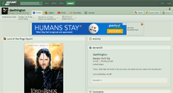 Desktop Screenshot of daethington.deviantart.com