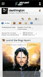 Mobile Screenshot of daethington.deviantart.com